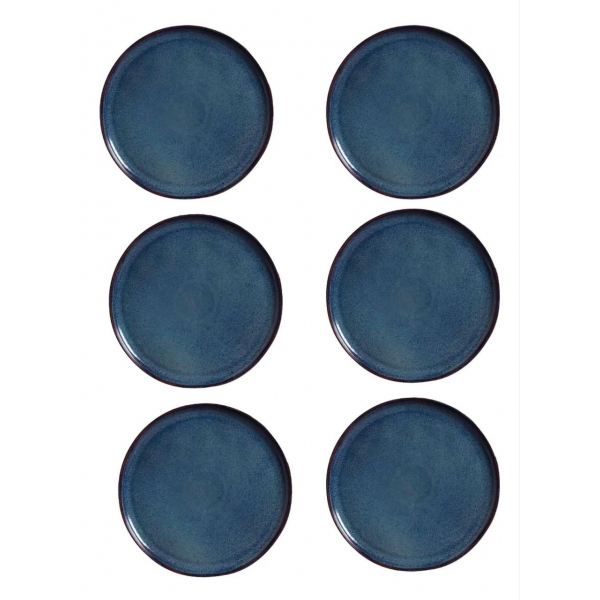 Conjunto 6 Pratos de Sobremesa Bio Titanium