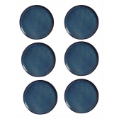 Conjunto 6 Pratos de Sobremesa Bio Titanium
