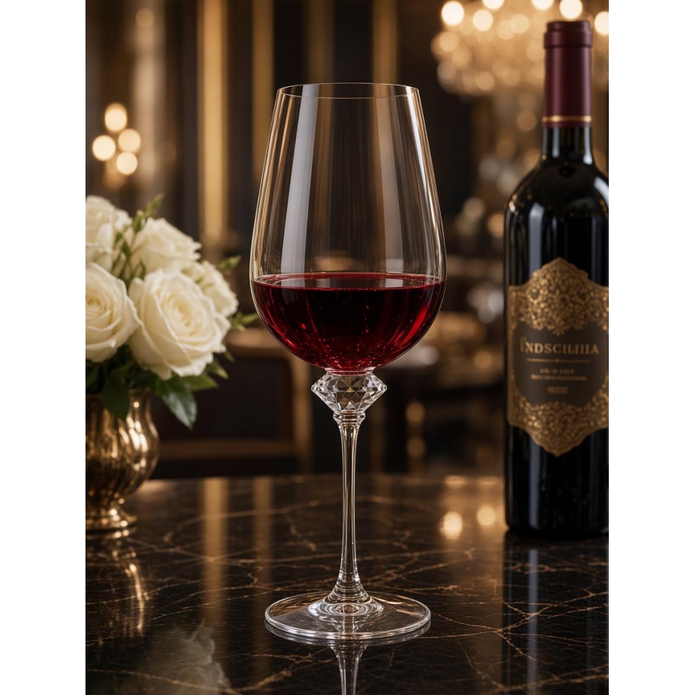 Taça Diamantada Vinho