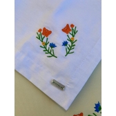 Guardanapo de Algodão Bordado Primavera