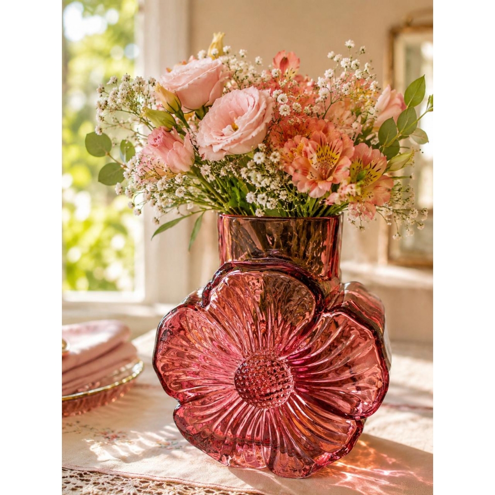 Vaso Flor Rosa