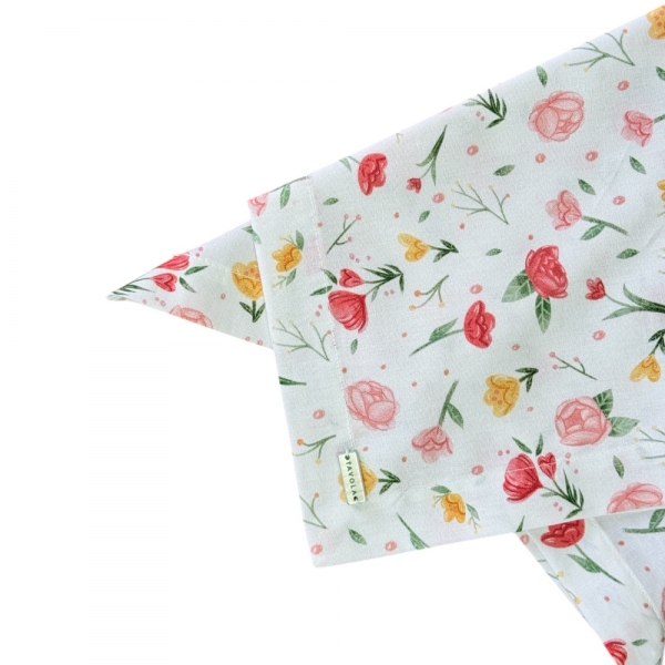 Guardanapo de Algodão Estampado Flores