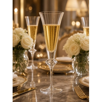 Taça Diamantada Champagne