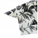 Guardanapo de Linho Floral Preto