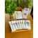 Kit com 2 toalhas de Lavabo Bordadas Ipê