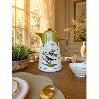 Garrafa Térmica Porcelana Pássaros 1000ml