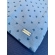 Guardanapo de Linho Azul com Corações