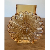 Vaso Vidro Flor Amarela