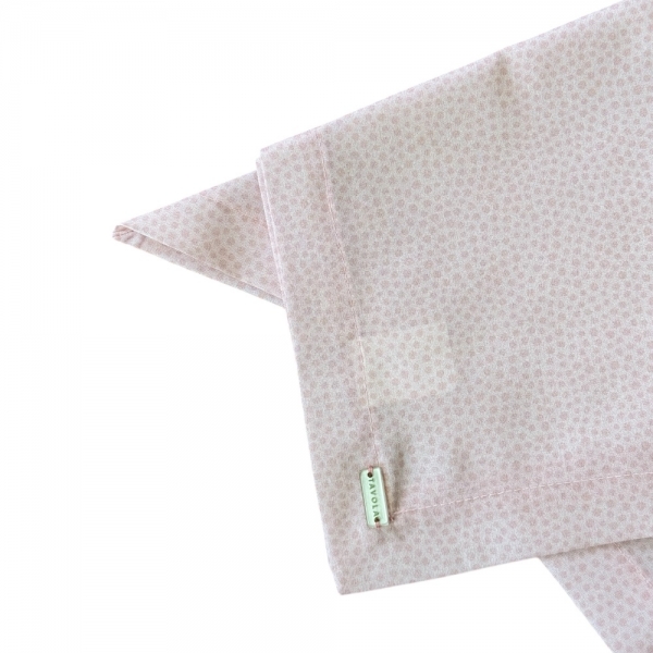 Guardanapo de Algodão Estampado Dots Rosa