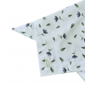 Guardanapo de Algodão Estampado Flores ao Vento
