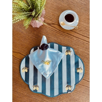 Kit 4 Lugares Coleção Limão Siciliano