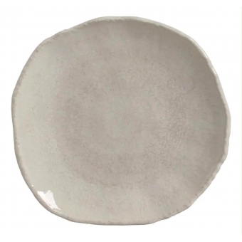 Prato Sobremesa Orgânico Cerâmica Eco Stone